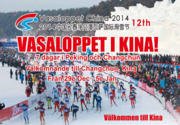 welcome to Vasaloppet China 2014