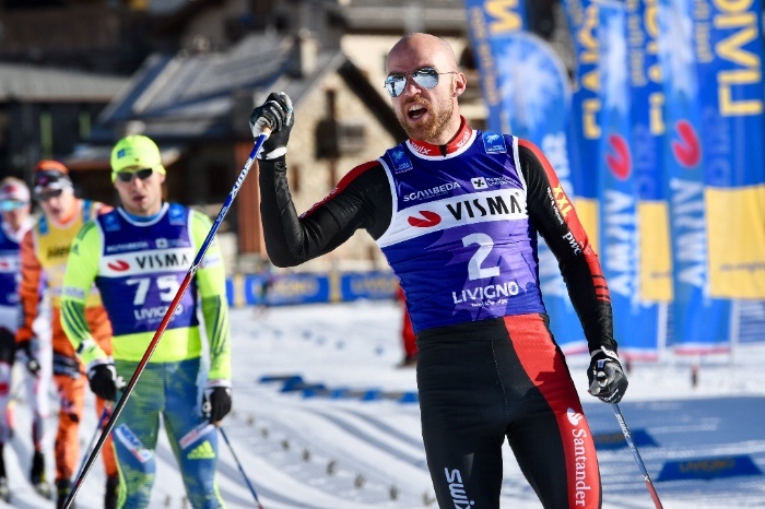 You are currently viewing Stage 2 of the Ski Classics Season VII started in Italy, the men and women owner of yellow bib both changed